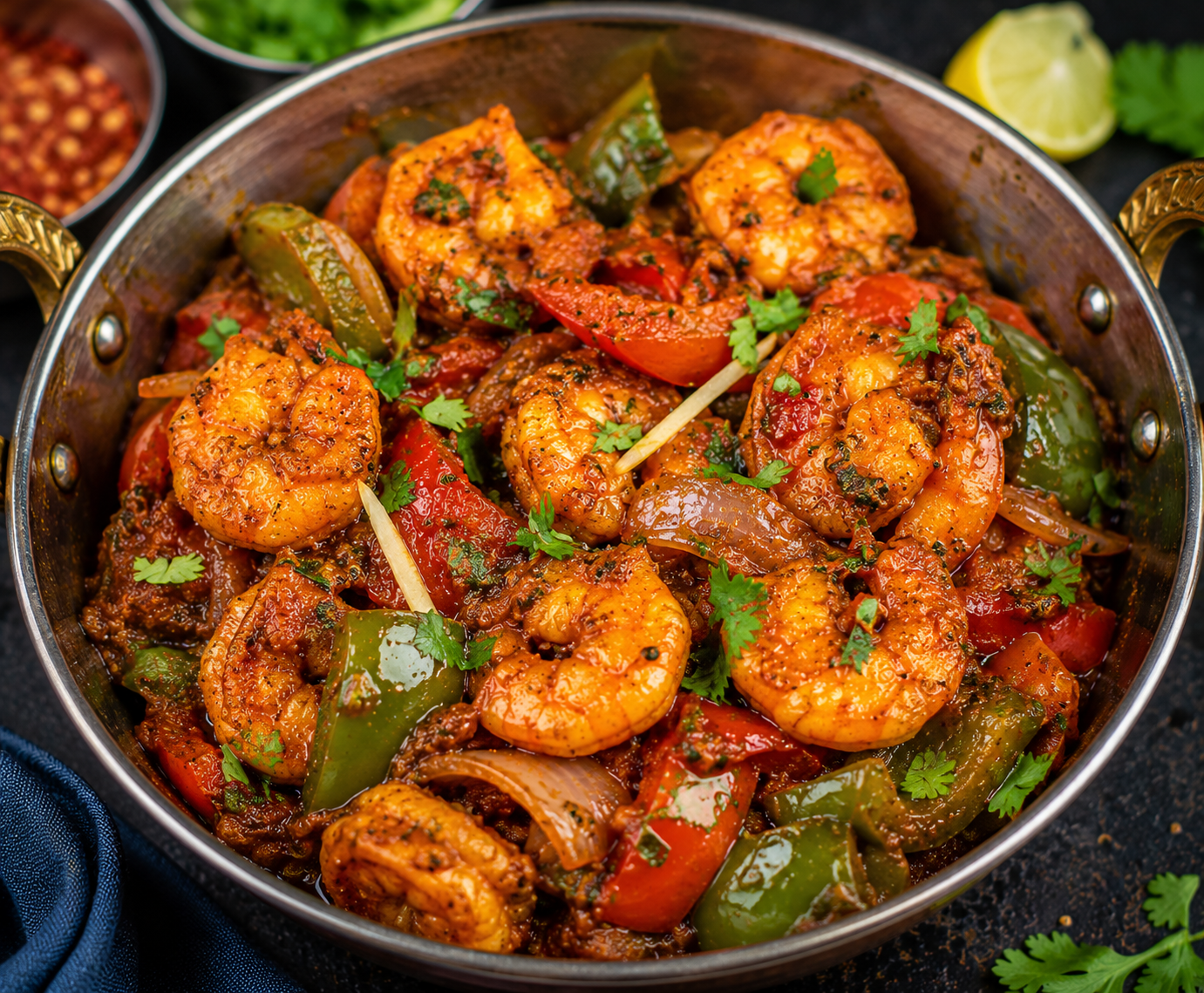 Kadai Prawns