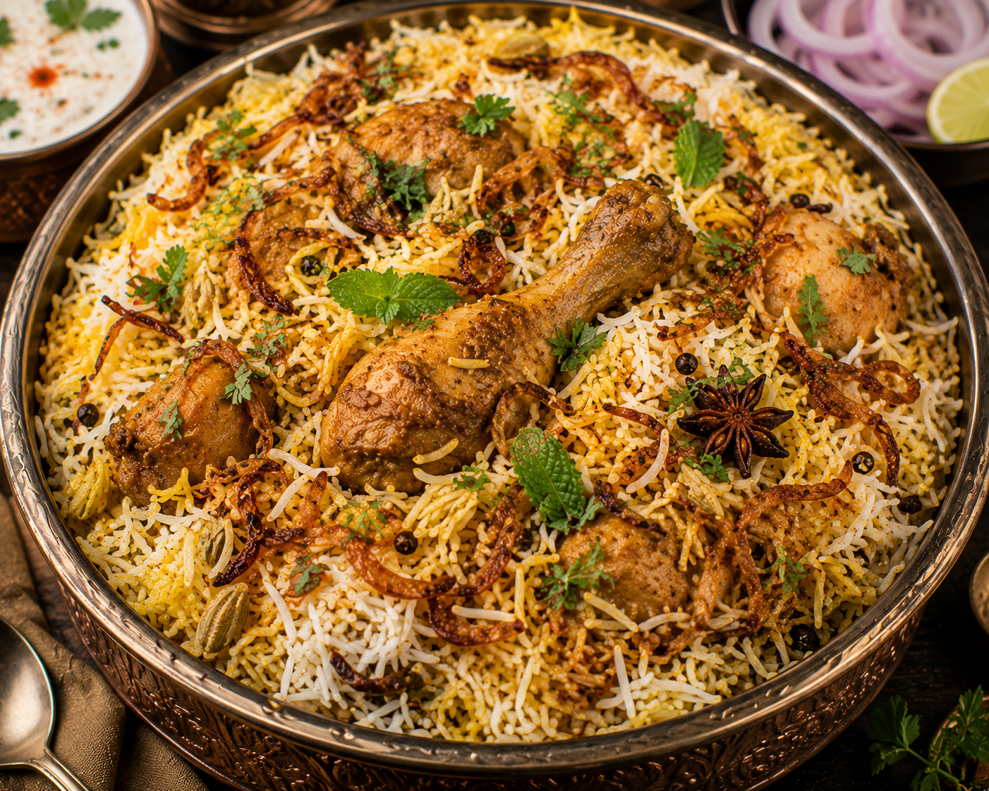 Nawabi Chicken Biryani