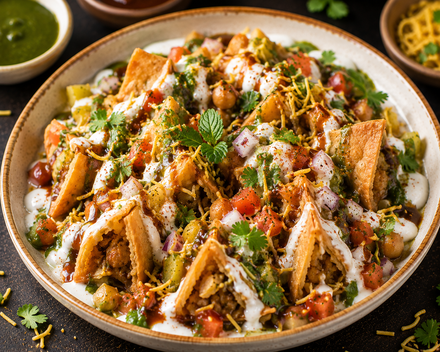 Samosa Chaat