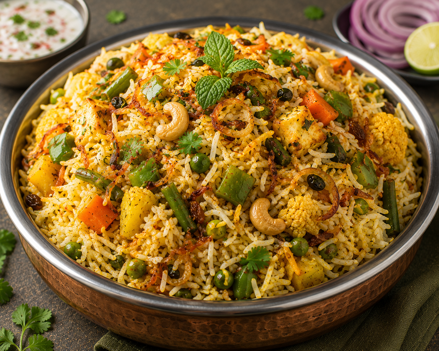 Shahi Subz Biryani