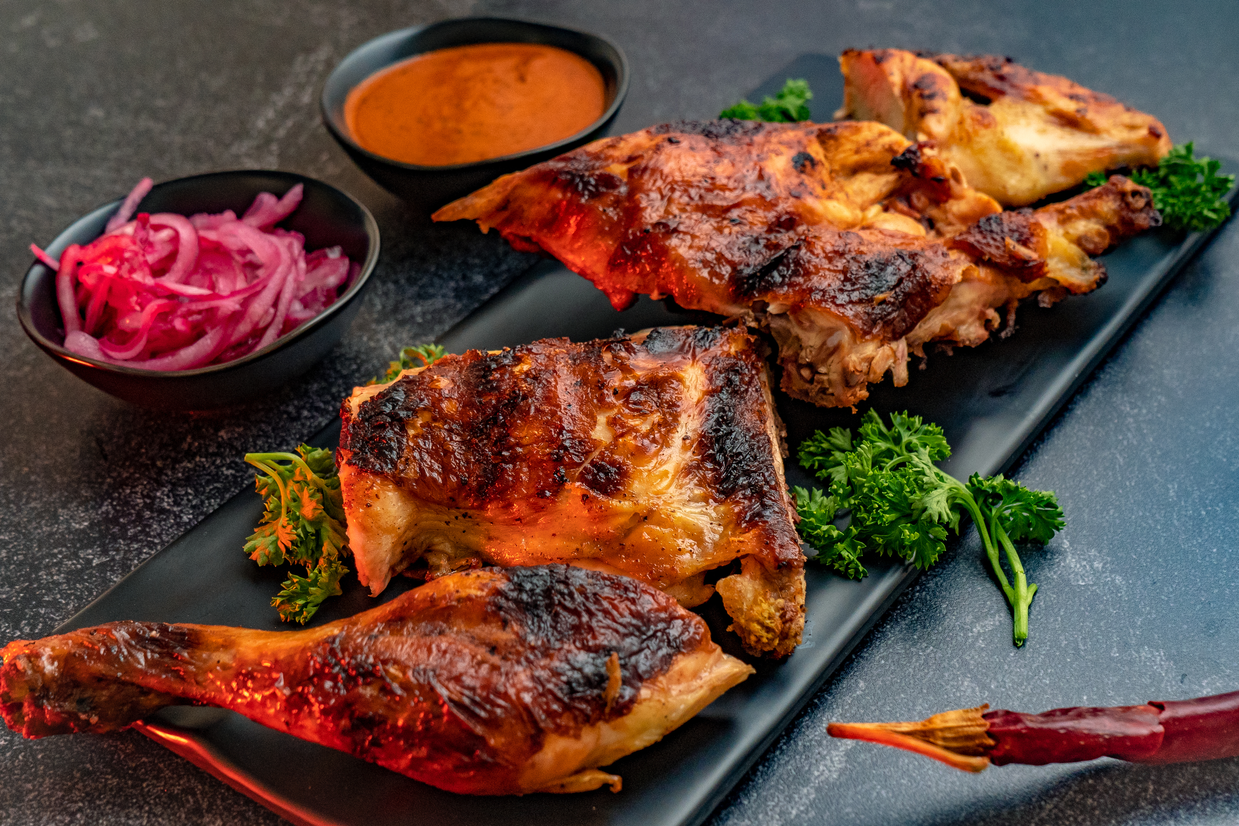Saffron Grilled Chicken